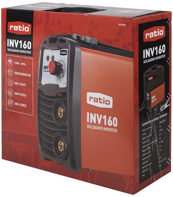 Soldador Arco Inverter Inv-160 Ratio